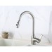 FixtureDisplays® Single Handle/Hole Modern Kitchen Faucet With Pullout Handspray 16083